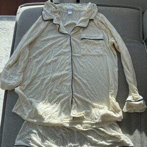 Eberjey Long Sleeve & Shortie Short PJ Set